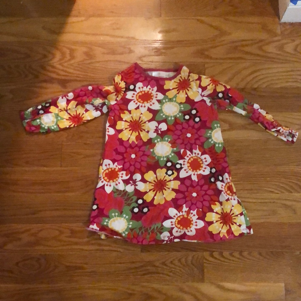 Girls long sleeved dress
